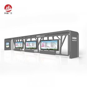 現(xiàn)代簡(jiǎn)約候車亭